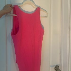 PINK V Neck bodysuit